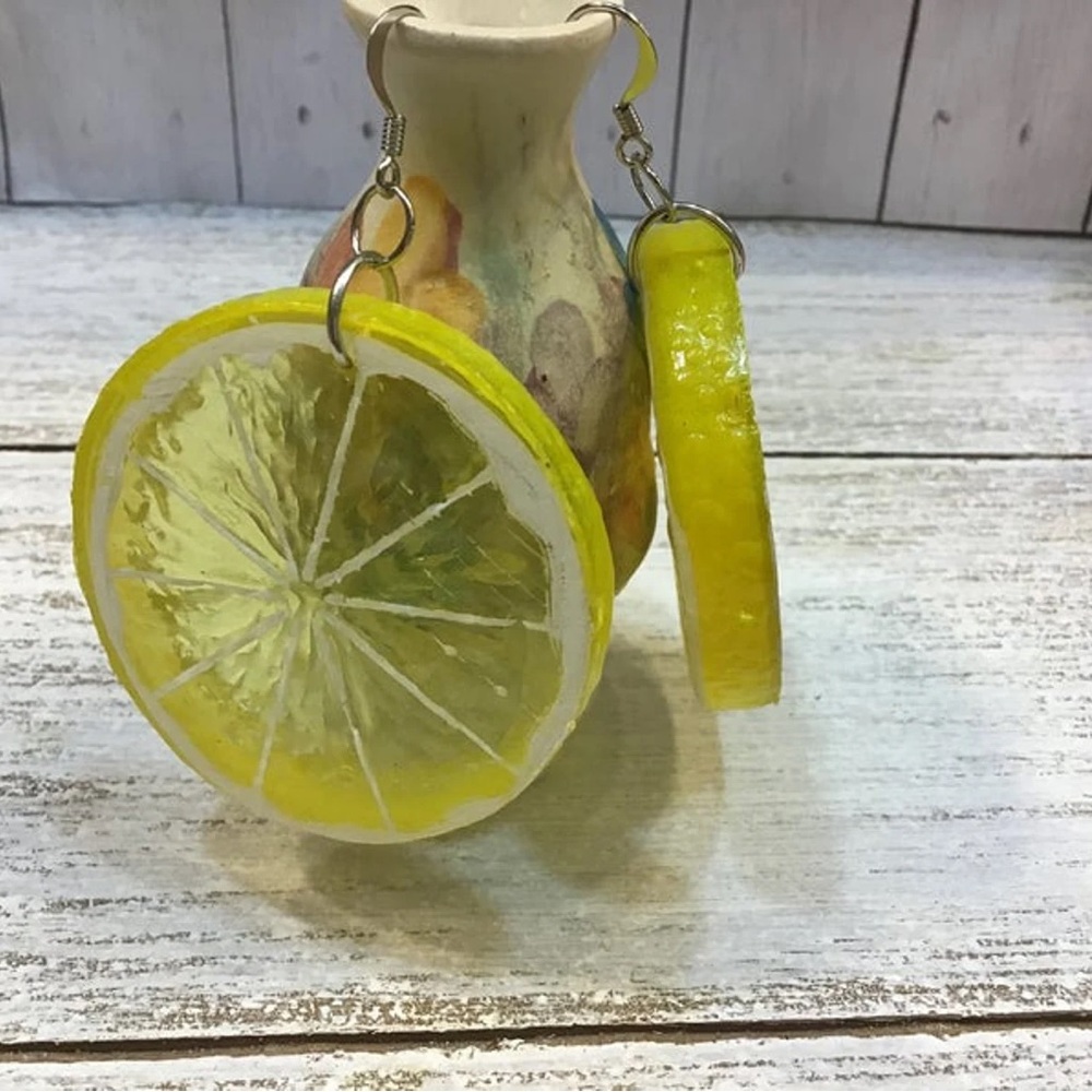 Lemon Earrings